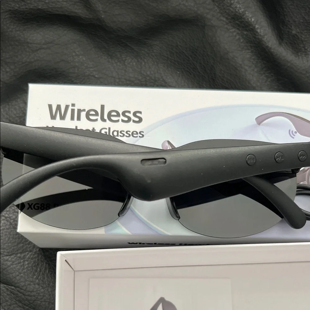 Wireless Headset Glasses XG88 Pro in Black